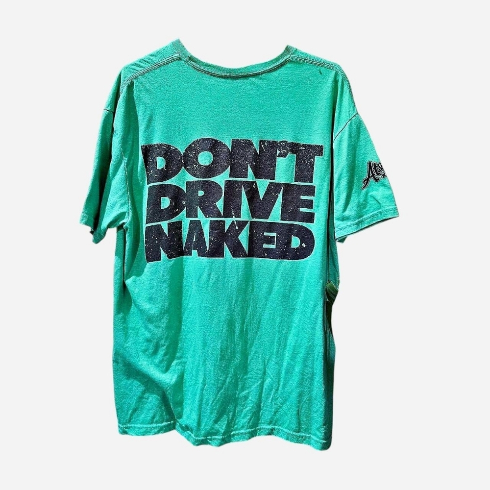 Atomic Wraps Overaized Don't Drive Naked Tee